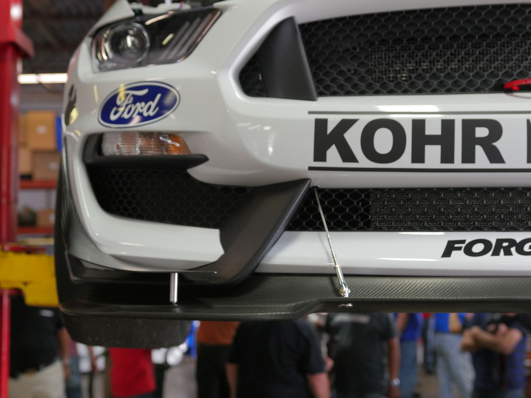 Ford Mustang Gt Style Carbon Fiber Front Splitter Kohr Motorsports